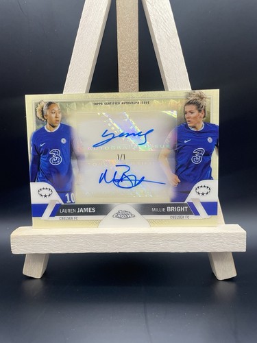 Lauren James / Chloe Bright 2023 Topps Chrome Superfractor /1