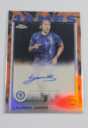 Lauren James 2024 Topps Chrome Inferno /35