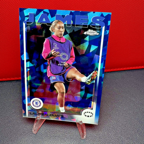 Lauren James 2024 Topps Chrome Sapphire