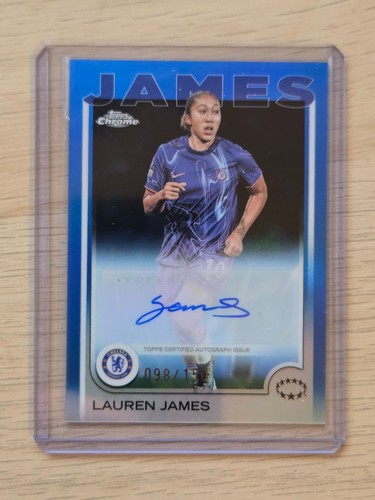 Lauren James 2024 Topps Chrome UEFA Womens Champions League /150
