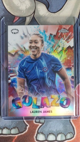 Lauren James 2024 Topps Chrome UWCL /50