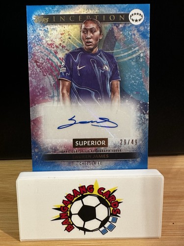 Lauren James 2024 Topps Inception Blue /49