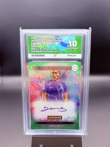 Lauren James 2024 Topps Inception Green /99