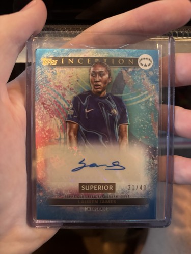 Lauren James 2024 Topps UCC Inception Blue /49