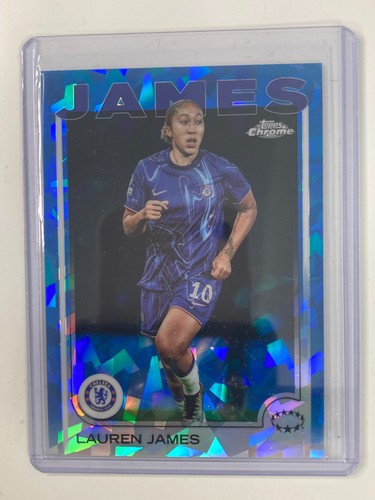 Lauren James 2025 Topps Womens Champions League Sapphire Sapphire