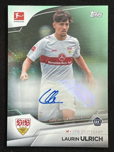 Laurin Ulrich 2021 Topps Bundesliga Jade Edition