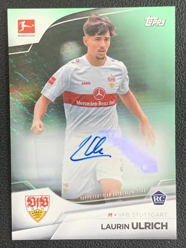 Laurin Ulrich 2021 Topps Bundesliga Jade Edition #BCA-LU