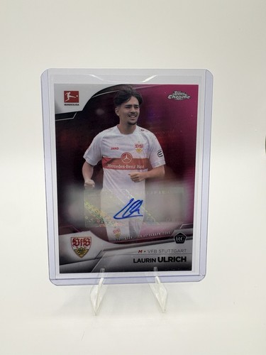 Laurin Ulrich 2022 Topps Chrome Bundesliga Magenta Refractor /150