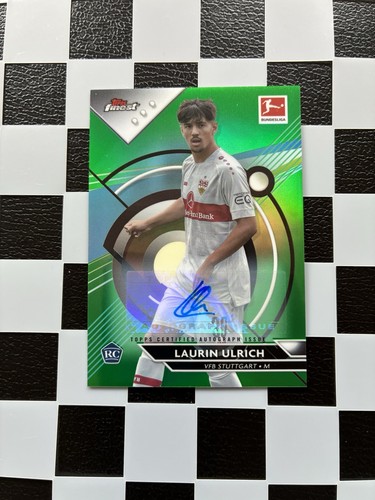 Laurin Ulrich 2023 Topps Finest Green /50