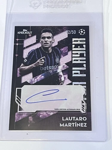 Lautaro Martinez 2025 Topps Champions League Knockout /50