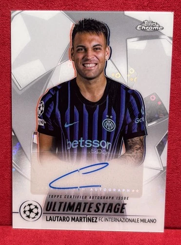 Lautaro Martinez 2025 Topps Chrome