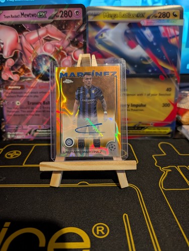 Lautaro Martinez 2024 Topps Chrome Arancione /25