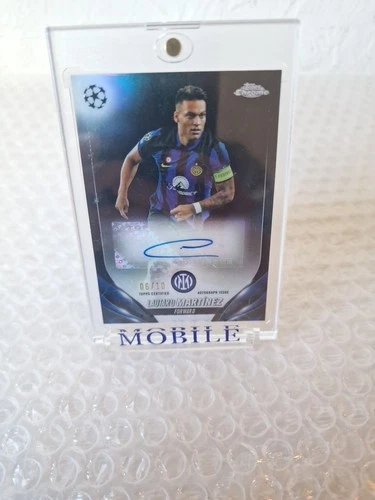 Lautaro Martinez 2023 Topps Chrome Black /10