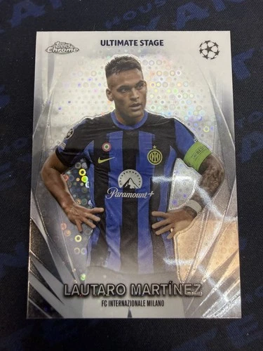 Lautaro Martinez 2024 Topps Chrome Champions League