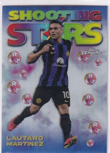 Lautaro Martinez 2024 Topps Chrome Champions League 98-5
