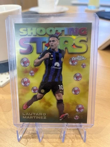 Lautaro Martinez 2023 Topps Chrome Gold /125