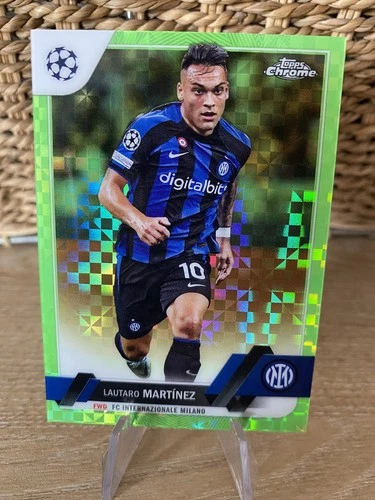 Lautaro Martinez 2022 Topps Chrome Green /399