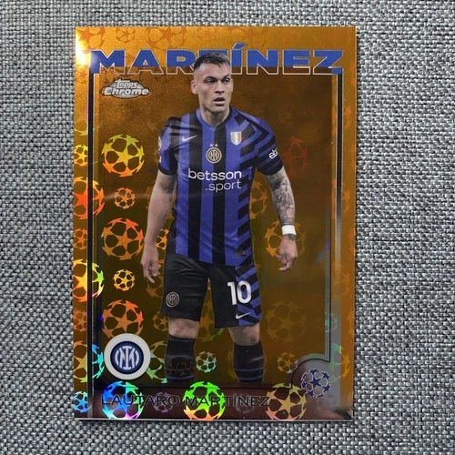 Lautaro Martinez 2025 Panini Chrome Logofractor /25