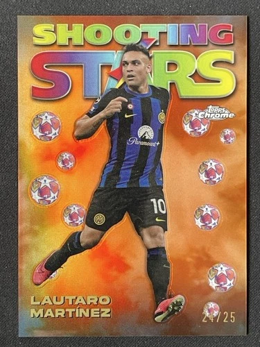 Lautaro Martinez 2023 Topps Chrome Orange /25