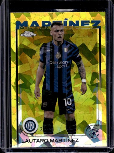 Lautaro Martinez 2024 Topps Chrome Sapphire /75