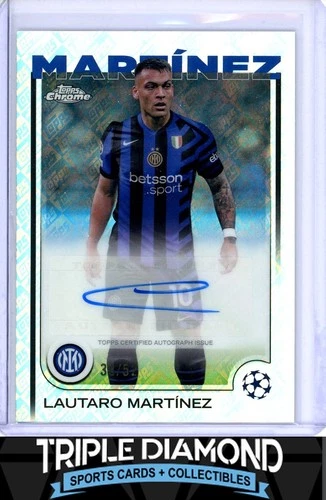 Lautaro Martinez 2024 Topps Chrome Toppsfractor /52