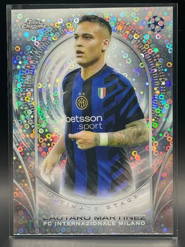 Lautaro Martinez 2024 Topps Chrome UEFA Competitions