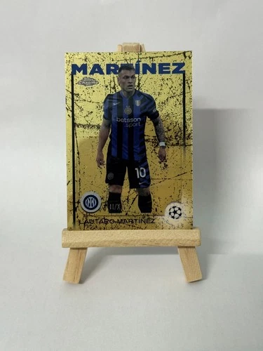Lautaro Martinez 2024 Topps Chrome UEFA Refractor /11