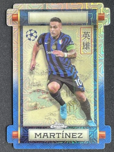 Lautaro Martinez 2024 Topps Cromo UCC Edición Japón HR-9