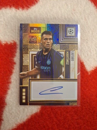 Lautaro Martinez 2025 Topps Deco /99