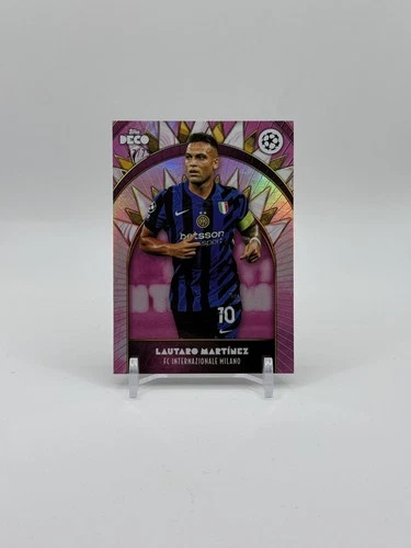 Lautaro Martinez 2024 Topps Deco Pink /75