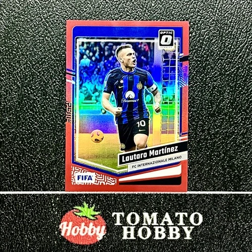 Lautaro Martinez 2023 Panini Donruss FIFA 2023-24 Optic Prizm Red Refractor /299