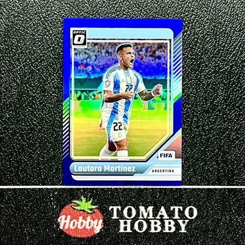 Lautaro Martinez 2024 Panini Donruss FIFA 2024-25 Optic Blue Refractor /149