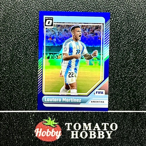 Lautaro Martinez 2024 Panini Donruss FIFA Blue Refractor /149