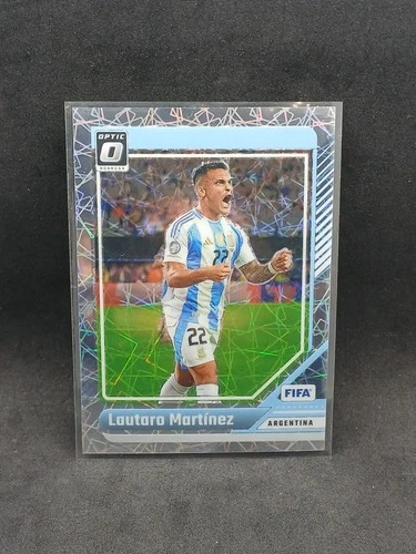 Lautaro Martinez 2024 Panini Donruss Optic FIFA Velocity Prizm Prizm #82