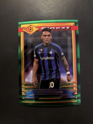 Lautaro Martinez 2023 Topps Finest