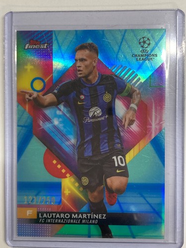 Lautaro Martinez 2024 Topps Finest base parallel 121/250