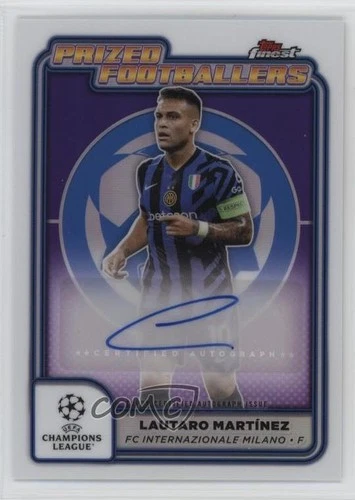 Lautaro Martinez 2024 Topps Finest Calciatori
