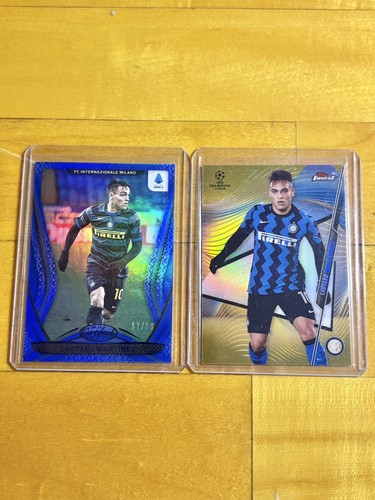 Lautaro Martinez 2020 Topps Finest Gold 45/50