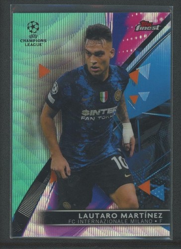 Lautaro Martinez 2022 Topps Finest Wave /75