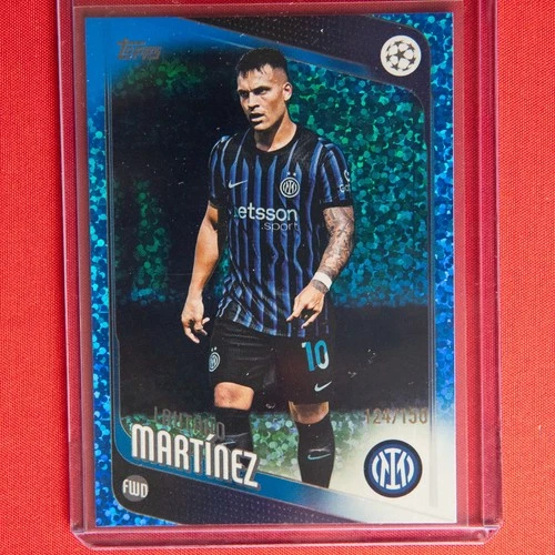 Lautaro Martinez 2025 Topps Flagship Blue /150