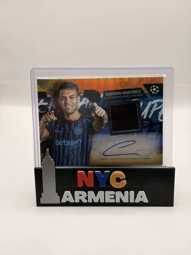 Lautaro Martinez 2025 Topps Flagship Gold /50