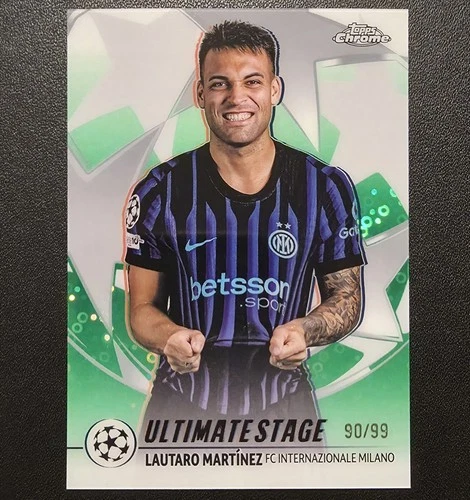 Lautaro Martinez 2026 Topps Flagship Green /99