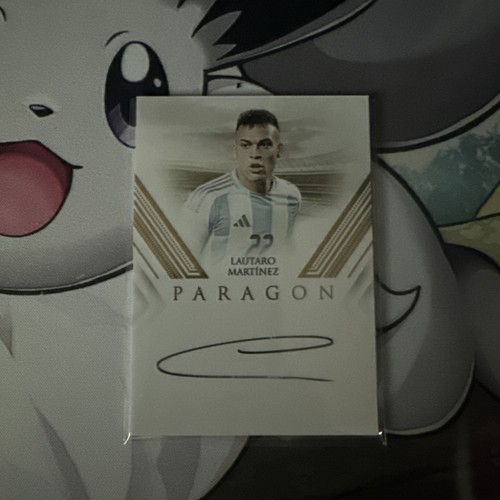 Lautaro Martinez 2025 Panini Futera Platinum Paragon /8