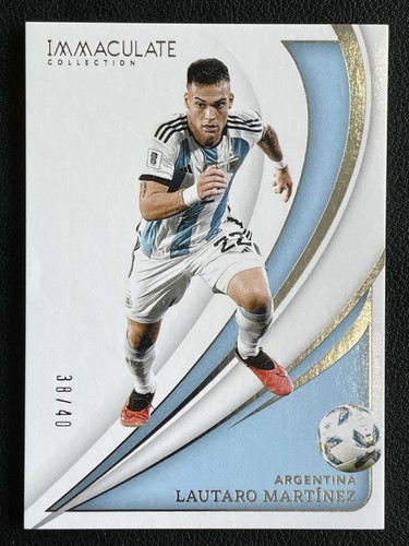 Lautaro Martinez 2024 Panini Immaculate Collection Silver /40