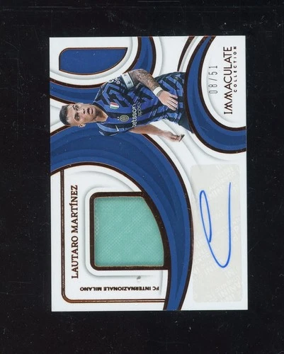 Lautaro Martinez 2024 Panini Immaculate Soccer Bronze /51