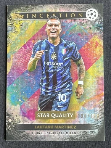 Lautaro Martinez 2024 Topps Inception Black /199