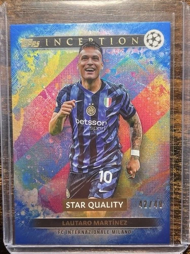 Lautaro Martinez 2024 Topps Inception Blue /49