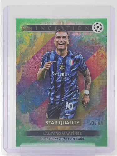 Lautaro Martinez 2024 Topps Inception Green /99