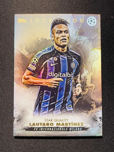 Lautaro Martinez 2022 Topps Inception Rainbow /150