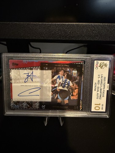 Lautaro Martinez / Julian Alverez 2025 Topps Focus /5